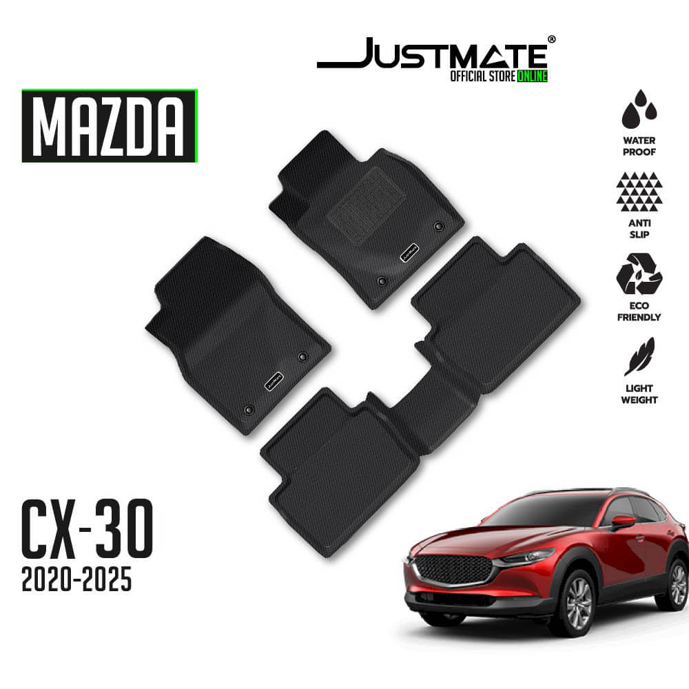 พรมปูพื้นรถยนต์ JUSTMATE MAZDA CX30 2020-2025